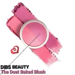 DIBS BEAUTY The Duet Baked Blush Duo In VIP